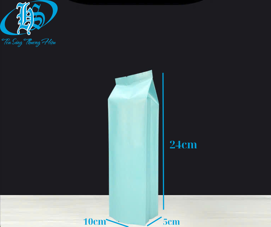 Túi 4 cạnh xanh
