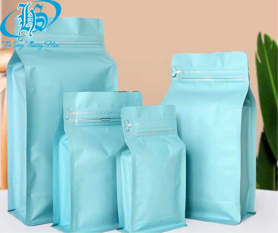 Túi 8 cạnh xanh